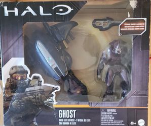Halo Ghost And Elite Officer Figure