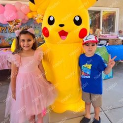Pikachu Ketchup Mascot Costume For Sale