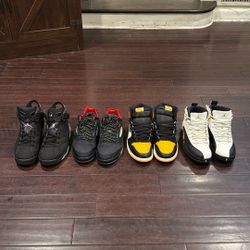 Jordan’s All 4 Pairs For 500 