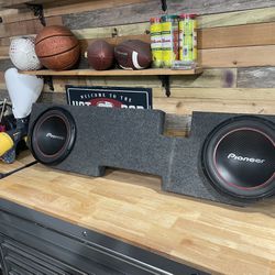 Pioneer Sub Woofer Box For Dodge 