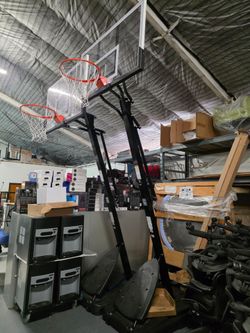 FREE NBA BASKETBALL HOOPS 2 AVAILABLE!  FIRST COME FIRST SERVED. BRING TOOLS TO TAKE APART NEED TRUCK OR VAN