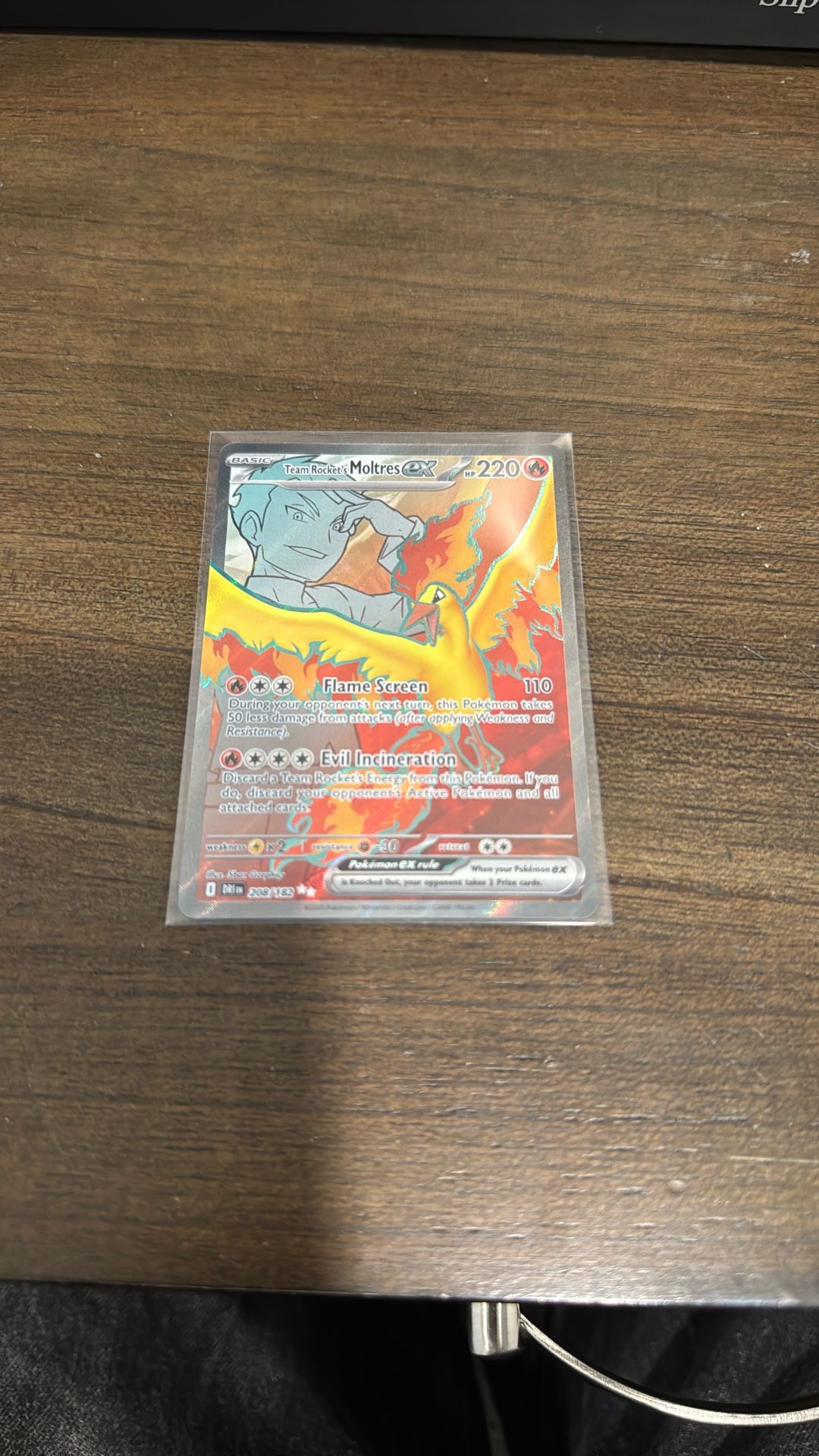 Team Rocket’s Moltres ex holofoil