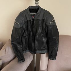 Alpine Star Black Label Riding Leather Jacket