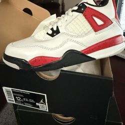 Jordan 4 Red Cement Ps Size 12c