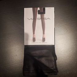 Via Spiga Faux Leather Leggings Small NEW
