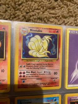 Ninetales Pokémon Holographic Card