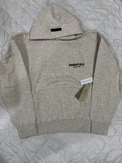White/Cream Essentials Hoodie