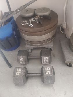 Dumbells & Plates