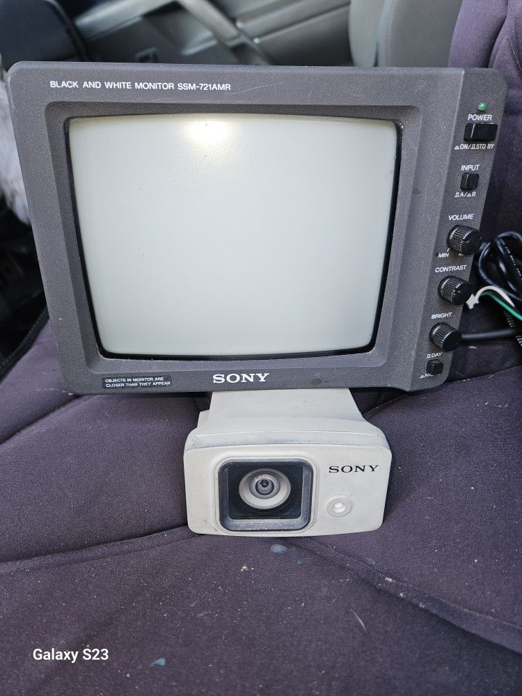 Sony Rv Back Up Camera And Monitor