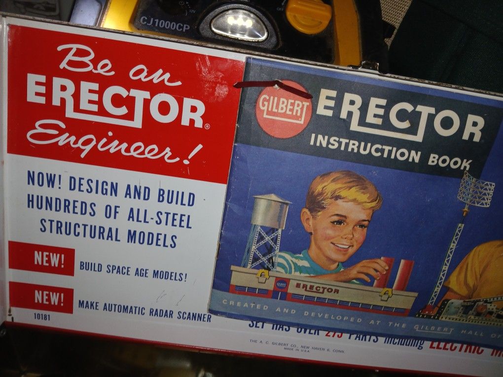 1959 Erector Helicopter Set