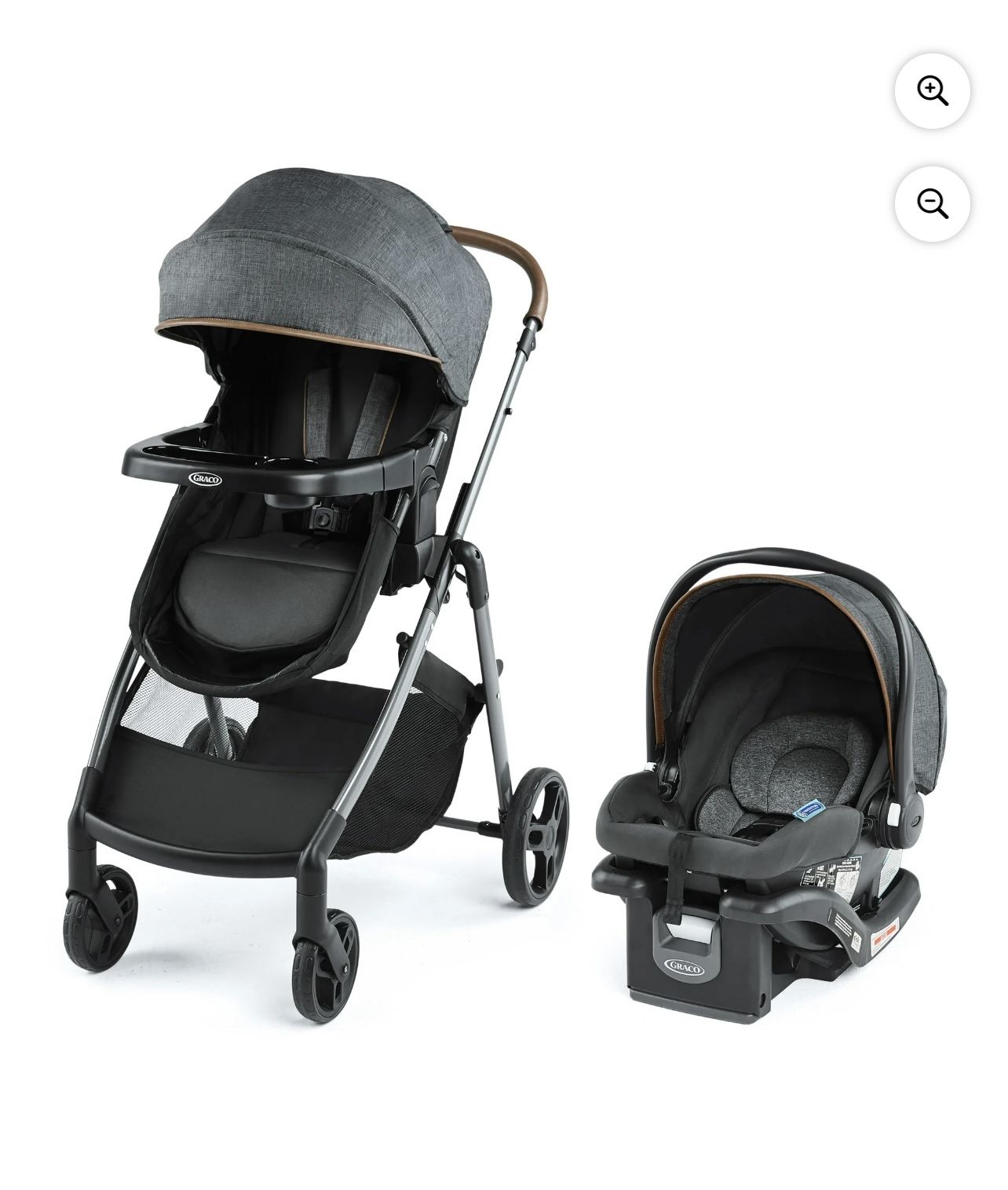 Graco Modes Trio Travel System, Infant Stroller, Hemlock