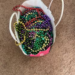 Mardi Gras Beads From New Orleans Parade