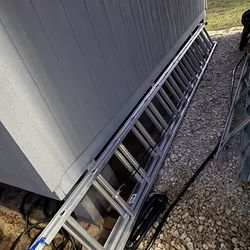 Escalera 28 pies de aluminio