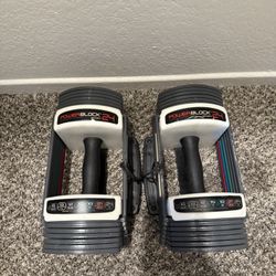 Powerblock 24 Weights dumbbells 