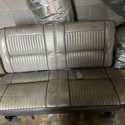 Two Vintage Truck/SUV Seats