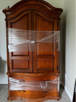 Brown hutch