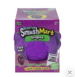 Scented SmushMart Grapes Squishy Toy