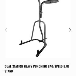 Everlast Punching Bag With Speed Bag