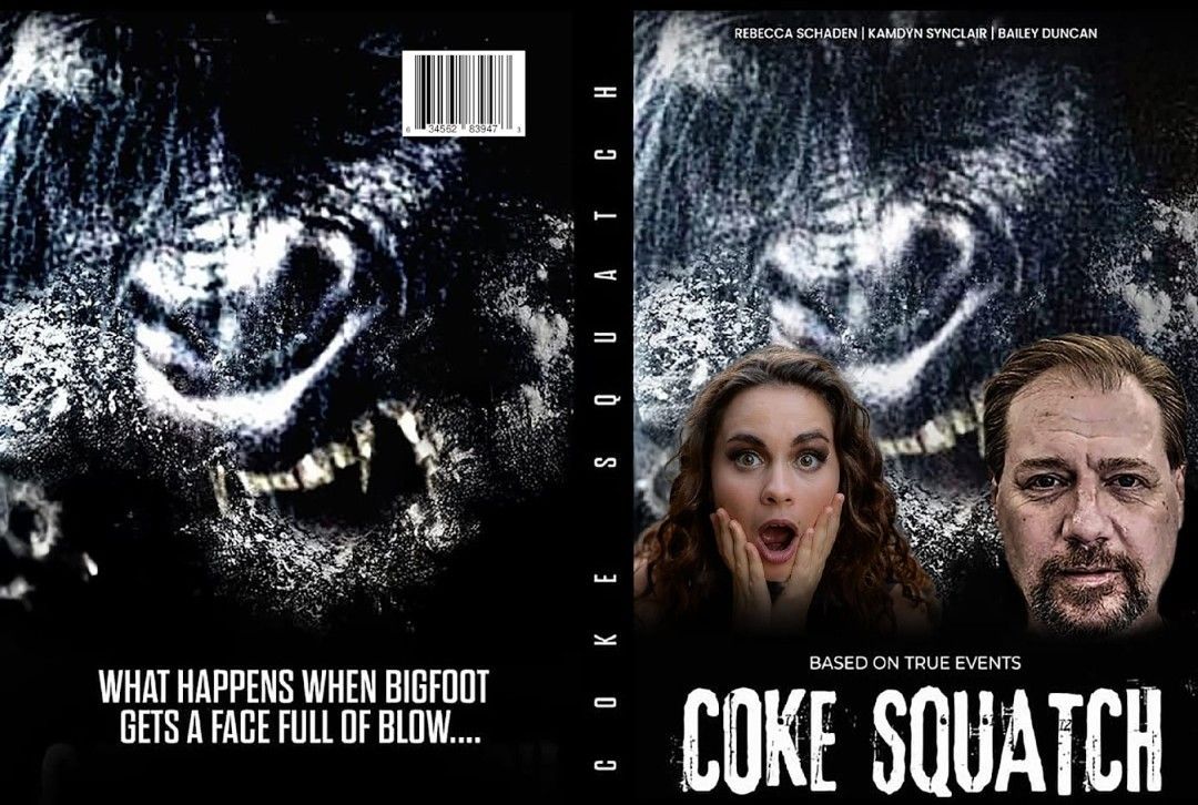 Coke Squatch DVD Horror/Comedy Bigfoot