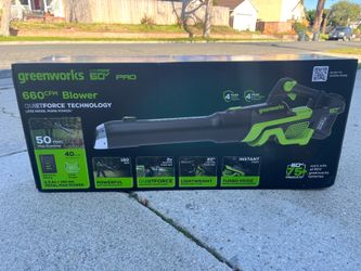 660 CFM 60V cordless blower