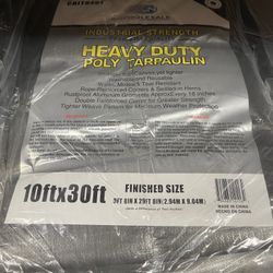 Heavy Duty Tarp 10x30