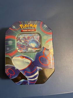 Kyogre EX Tin