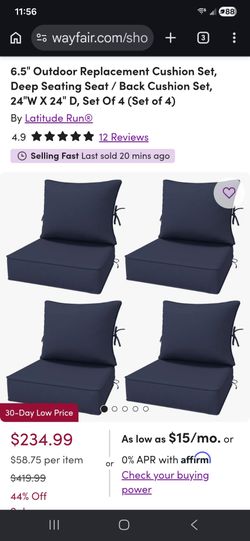 NEW CUSHIONS