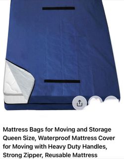 Mattress Bags for Moving and Storage Queen Size