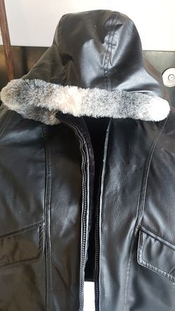 Girls leather jacket