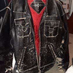 Vintage Positano Weathered Men's XLarge Jacket
