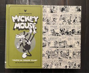 Mickey Mouse Trapped in Treasure Island Book