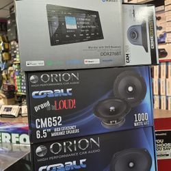 KENWOOD Double Din Multimedia Receiver 6 .5" Speakers OEM