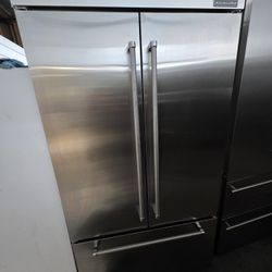 42" KITCHENAID BUILT IN STAINLESS STEEL REFRIGERATOR 