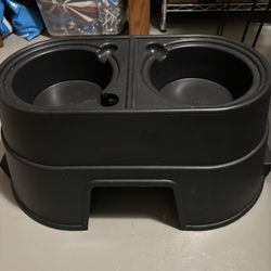 Double Bowl Feeding  Dog Stand