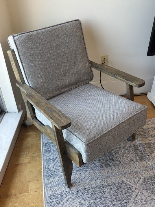 Reclaimed Wood Accent Chair