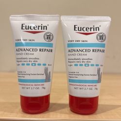 Eucerin hand cream 2.7 oz: $3 each