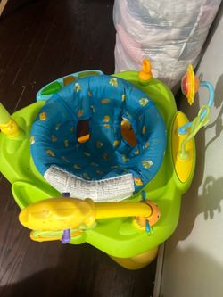 Baby sit in activity center