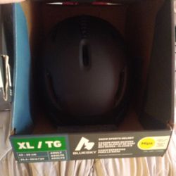 Bluesky Blue sky adult sports snow helmets black white s & xl