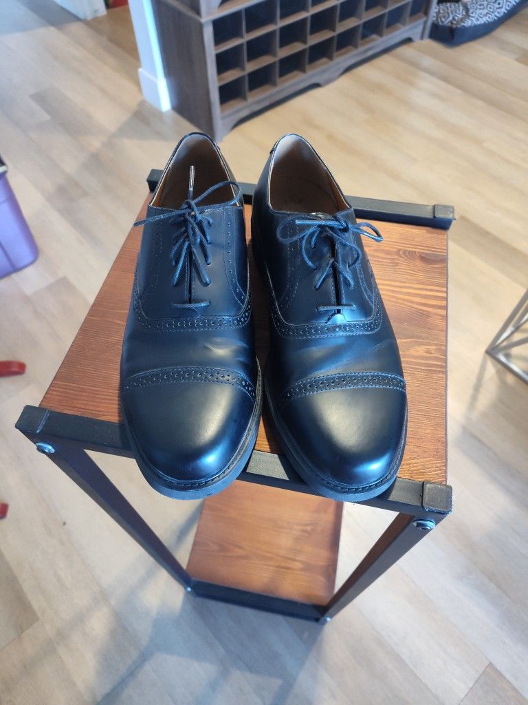 Men's Rockports Dress Shoes Size 11.5 Black Leather