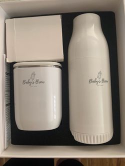 Baby Brew WhiteSet (Warmer & Formula Dispenser)