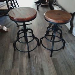 Bar Stools Adjustable height $40 each