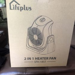 Electric Cooling Heater Fan 2 In 1 Adjustable Efficient Energy New