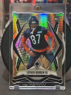 2025 Panini Phoenix Silver Hyper Luther Burden Rookie
