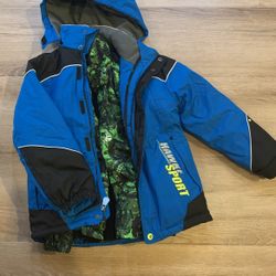 Youth Winter Jacket With Inner Fleece