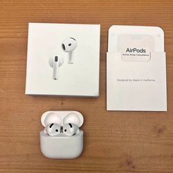 Apple AirPods 4 Wireless Earbuds with Charging Case!