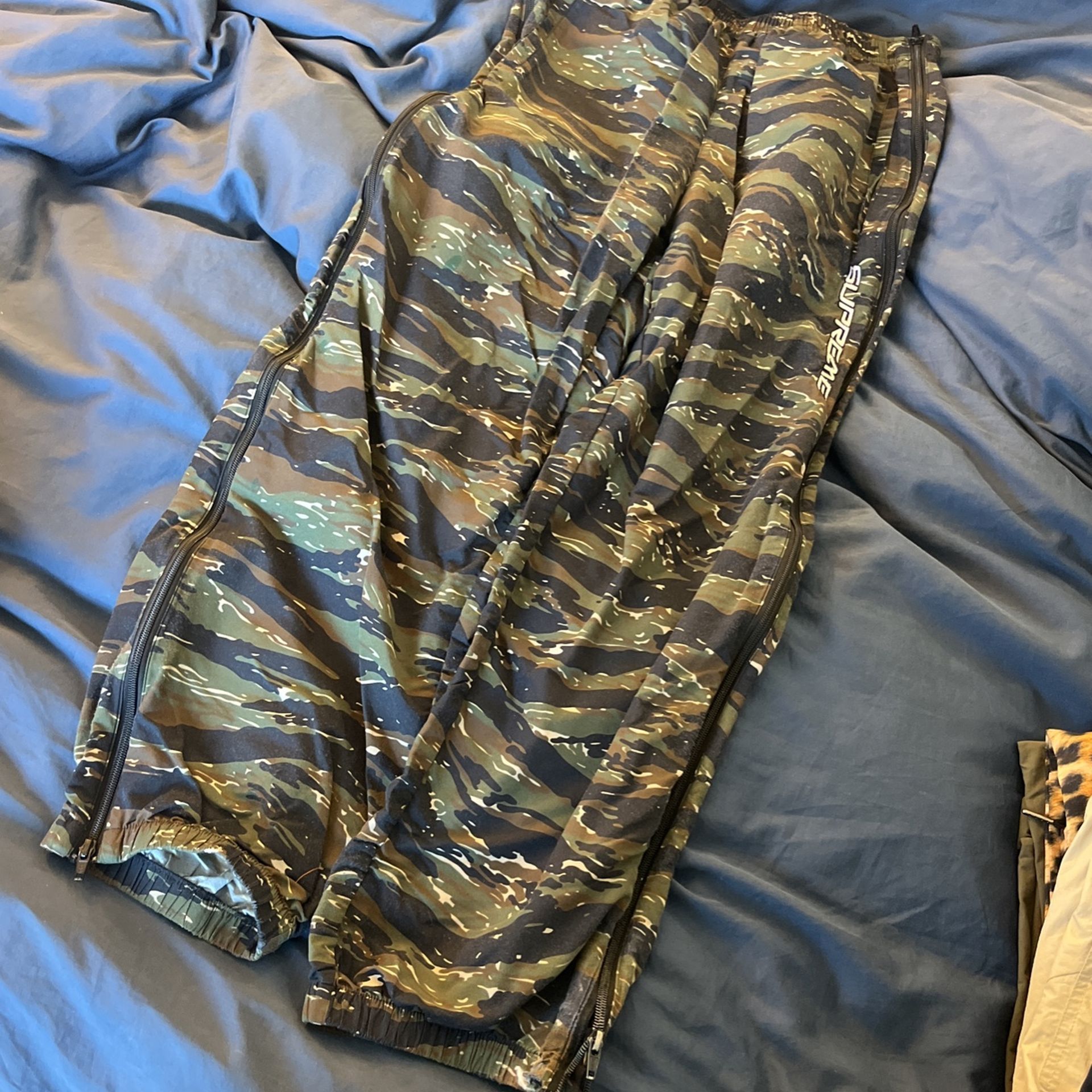 Supreme Full Zip Track Pants