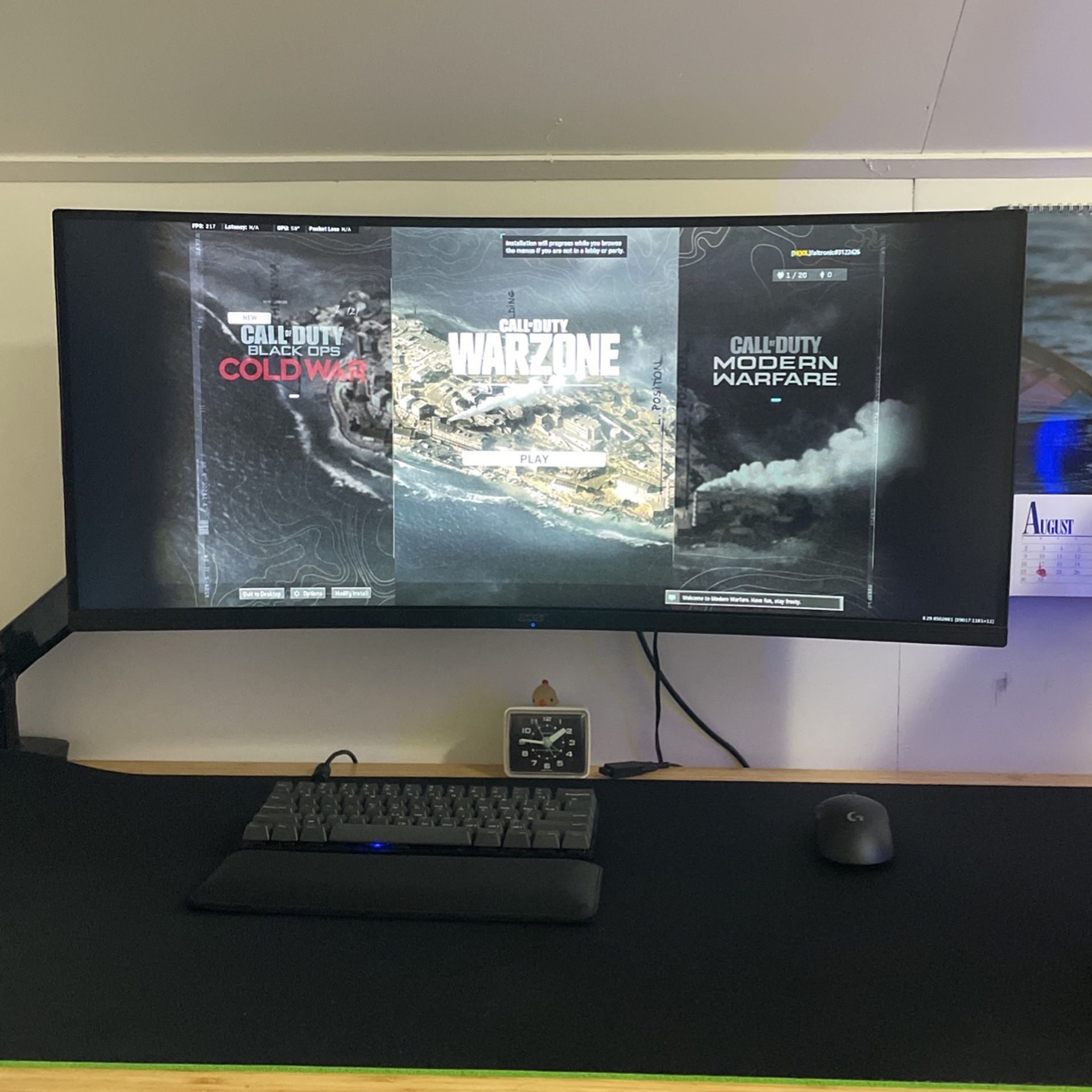 Acer 34” Ultra wide 1440p Monitor