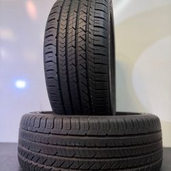 V743  255 50 20 109V  Goodyear Eagle Sport  2 Used Tires 80%-90% Life 