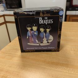 Beatles Animated Salt And Pepper Shakers