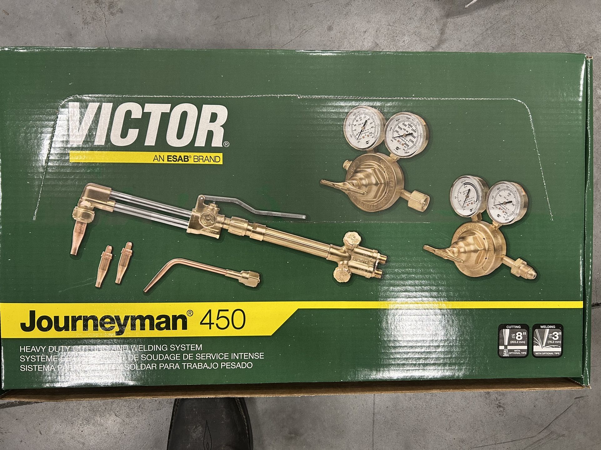 Victor Journeyman 0384/0807 Welding/Cutting System Outfit 
